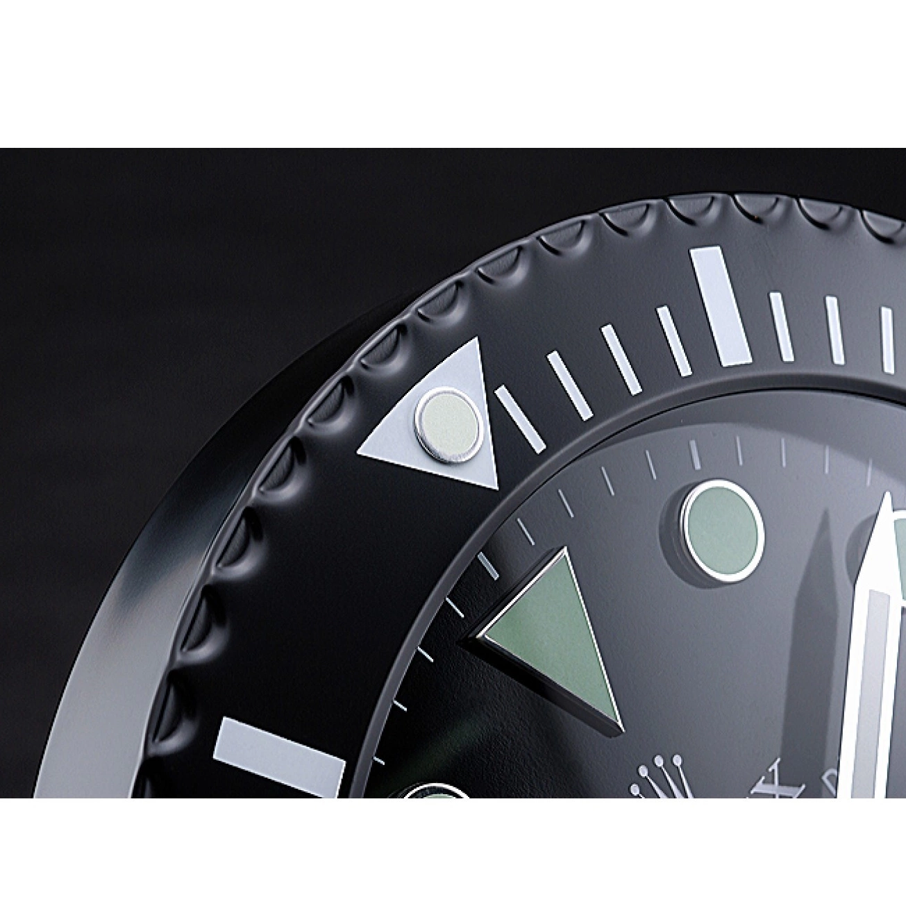 Aaa replica Wall 622474 Clock Rolex Submariner Black 0531